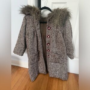 VINATGE KIDS TRENCH COAT